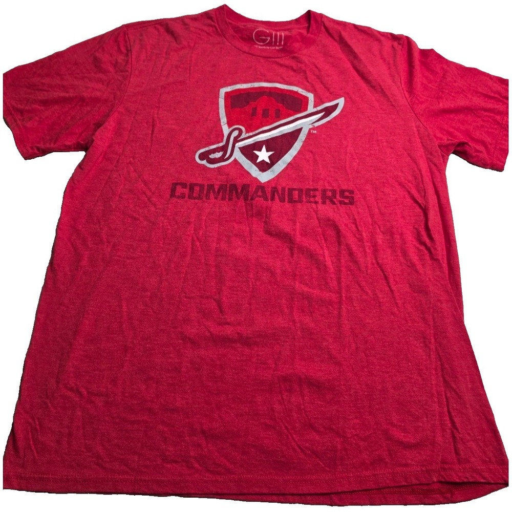 San Antonio Commanders Red Short Sleeve T-Shirt Adult XL G-III Sports